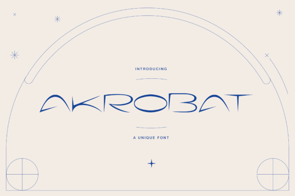 Akrobat: An Elegant Display Font for Small Business Branding