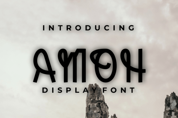 Amoh: A Display Font That Makes Headlines Pop