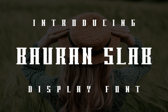 Bauran Slab: A Standout Display Font for Digital Branding
