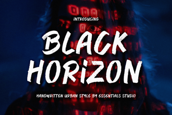 Black Horizon: A Modern Display Font That Elevates Your Brand