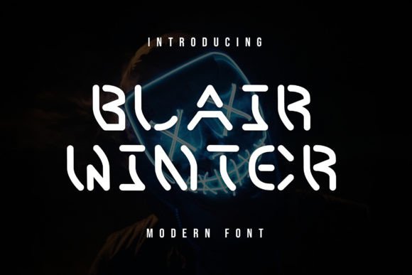 Blair Winter: A Modern Display Font That Elevates Handmade Goods