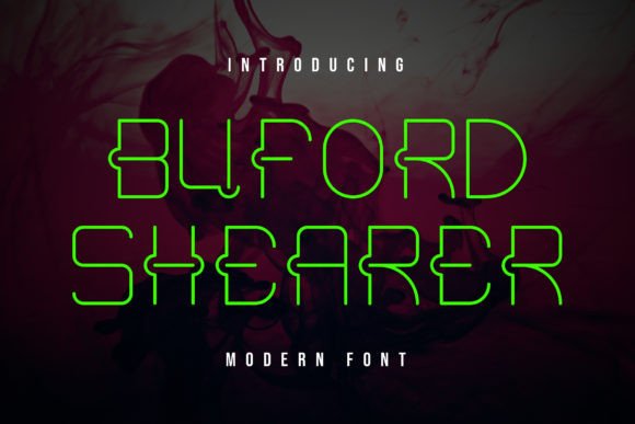 Buford Shearer: A Bold Display Font for Scroll-Stopping Marketing
