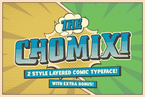 Chomoxi: A Bold, Confident Display Font