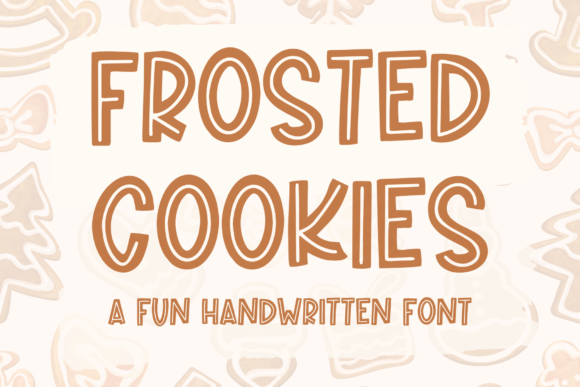 Frosted Cookies: A Friendly Display Font That Makes Your Brand Feel Inviting