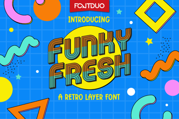 Funky Fresh: A Retro Display Font That Pops on the Web