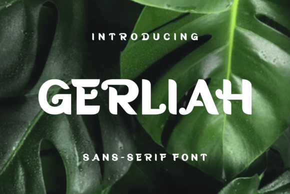 Gerliah: A Display Font That Commands Attention—Without Shouting