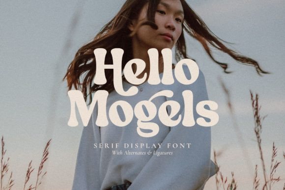 Hello Mogels: An Elegant Display Font for Handmade Brands