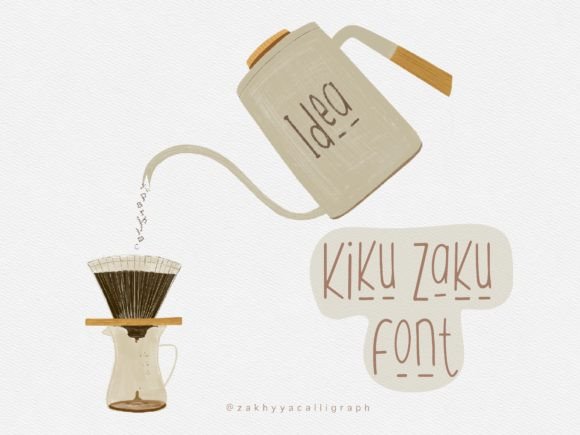 Kiku Zaku: A Playful Display Font That Feels Like a Design Win