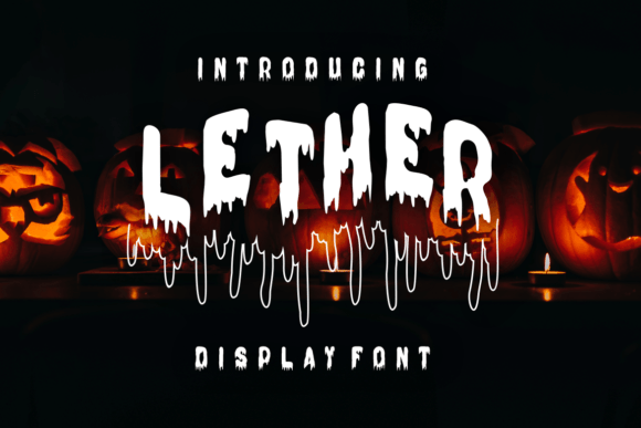 Lether: A Display Font That Adds Character Without Complication