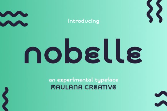 Nobelle: A Friendly Display Font for Small Business Branding
