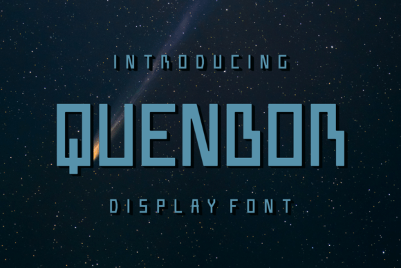 Quenbor: A Fresh, Modern Display Font That Actually Works