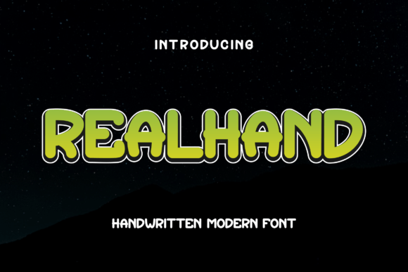 Realhand: A Display Font That Makes Your Campaign Stand Out