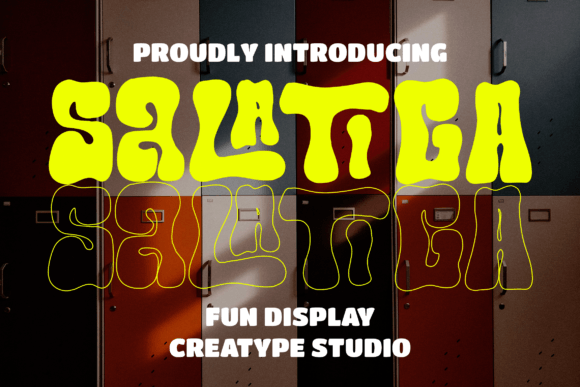 Salatiga: A Playful Display Font for Editorial Charm