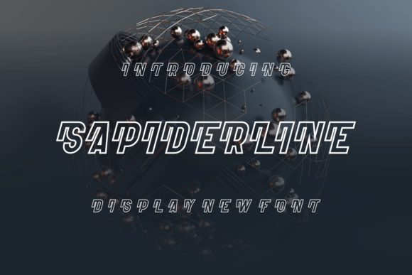 Sapiderline: A Display Font That Adds Personality Without Sacrificing Clarity