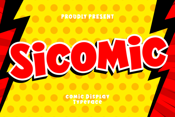 Sicomic: A Playful Display Font for Thoughtful Editorial Moments