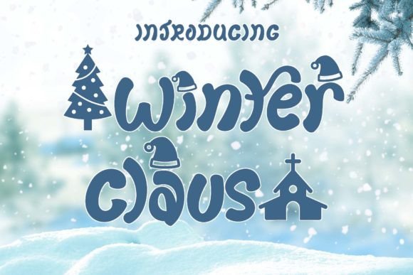 Winter Claus: A Festive Display Font That Delivers Holiday Impact